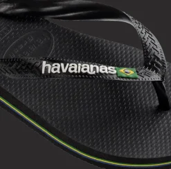 INFRADITO DA MARE UNISEX HAVAIANAS BRASIL LOGO BLACK-BLACK 4110850 1069