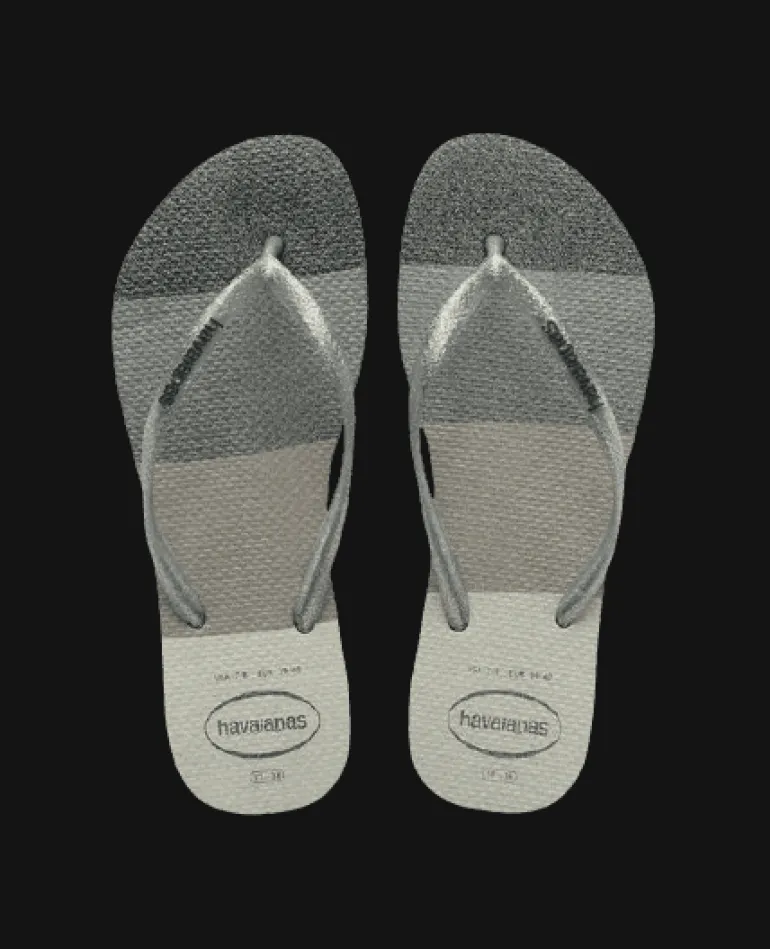 INFRADITO DONNA HAVAIANAS SLIM PALETTE GLOW BIANCHE