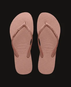 INFRADITO DONNA HAVAIANAS SLIM GLITTER ROSA