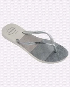 INFRADITO DONNA HAVAIANAS SLIM PALETTE GLOW  BIANCHE