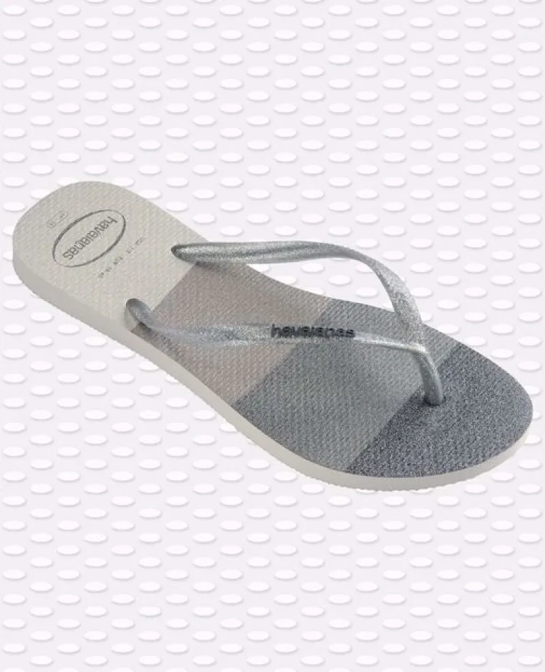INFRADITO DONNA HAVAIANAS SLIM PALETTE GLOW BIANCHE