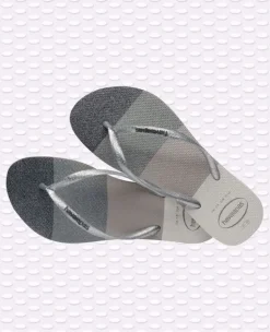 INFRADITO DONNA HAVAIANAS SLIM PALETTE GLOW BIANCHE