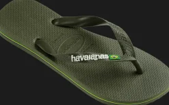 INFRADITO HAVAIANAS BRASIL LOGO GREEN GREEN 3058