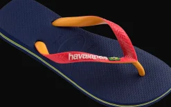 INFRADITO HAVAIANAS BRASIL MIX NAVY BLUE RUBY RED 5603