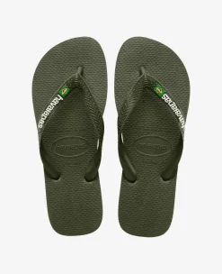 INFRADITO HAVAIANAS BRASIL LOGO GREEN GREEN 3058