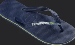 INFRADITO HAVAIANAS BRASIL LOGO NAVY BLUE 0555