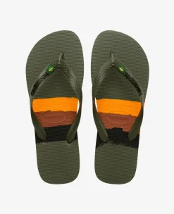 INFRADITO HAVAIANAS BRASIL TECH GREEN 0869