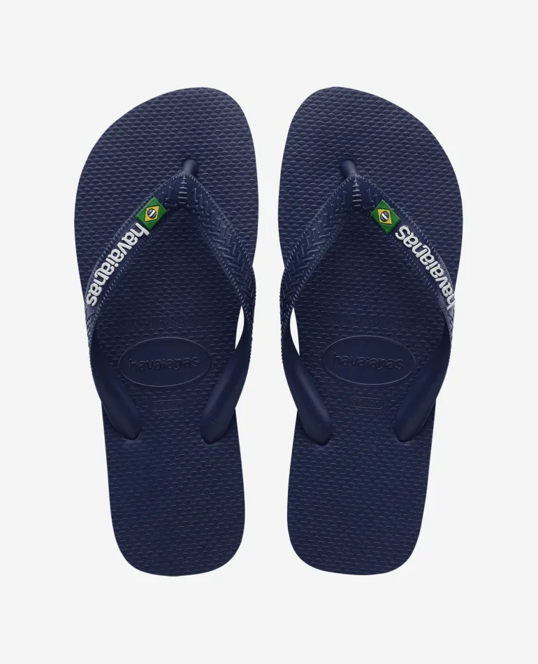 INFRADITO HAVAIANAS BRASIL LOGO NAVY BLUE 0555