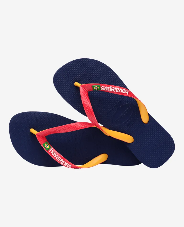 INFRADITO HAVAIANAS BRASIL MIX NAVY BLUE RUBY RED 5603