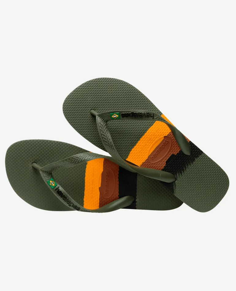 INFRADITO HAVAIANAS BRASIL TECH GREEN 0869