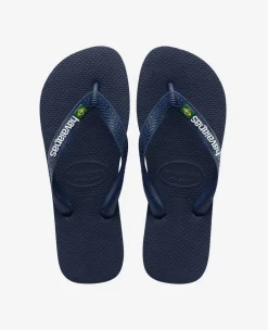 INFRADITO HAVAIANAS BRASIL LOGO NAVY BLUE 0555