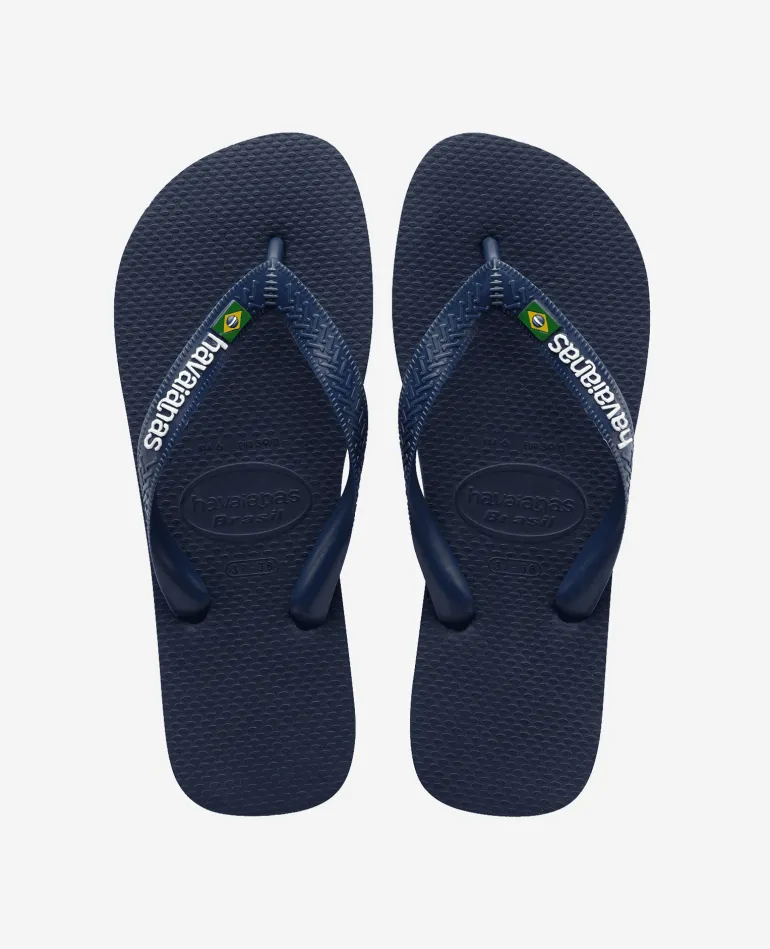 INFRADITO HAVAIANAS BRASIL LOGO NAVY BLUE 0555