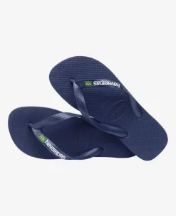INFRADITO HAVAIANAS BRASIL LOGO NAVY BLUE 0555