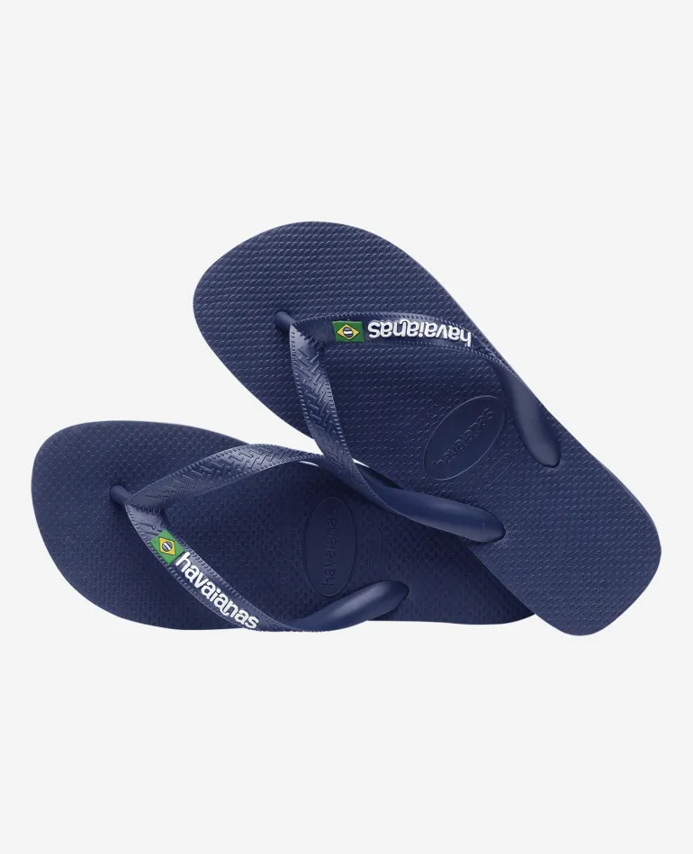 INFRADITO HAVAIANAS BRASIL LOGO NAVY BLUE 0555