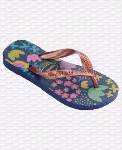 INFRADITO KIDS HAVAIANAS BLU CON FANTASIA FLOREALE