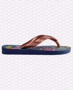 INFRADITO KIDS HAVAIANAS BLU CON FANTASIA FLOREALE