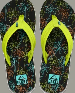 INFRADITO REEF KIDS AHI NEON PALM CJ2102