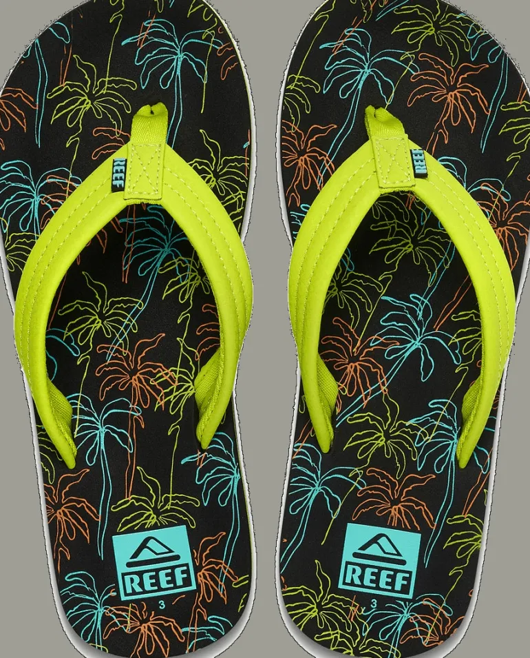 INFRADITO REEF KIDS AHI NEON PALM CJ2102