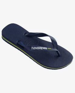 INFRADITO UNISEX HAVAIANAS BRASIL LOGO NAVY BLUE 4110850 0555