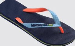 INFRADITO UNISEX HAVAIANAS BRASIL MIX NAVY/LAVENDER BLUE 4123206 6854