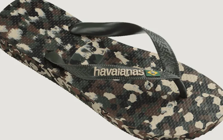 INFRADITO UNISEX HAVAIANAS BRASIL TECH II OLIVE GREEN 4147965 4896