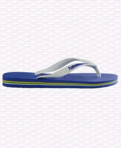 INFRADITO UNISEX HAVAIANAS BRASIL LOGO BLU MARINE