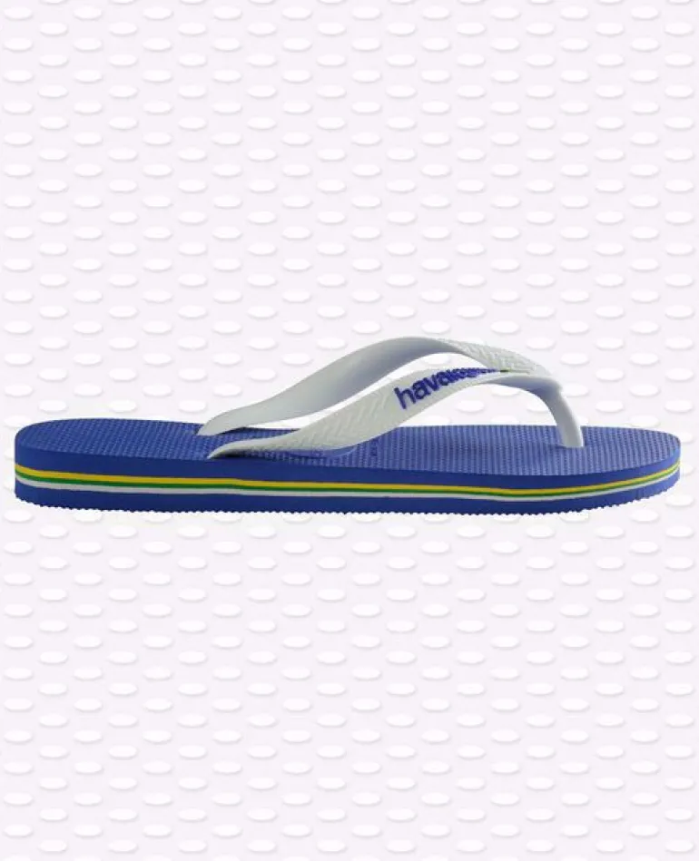 INFRADITO UNISEX HAVAIANAS BRASIL LOGO BLU MARINE