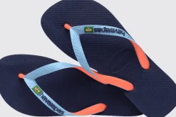 INFRADITO UNISEX HAVAIANAS BRASIL MIX NAVY/LAVENDER BLUE 4123206 6854