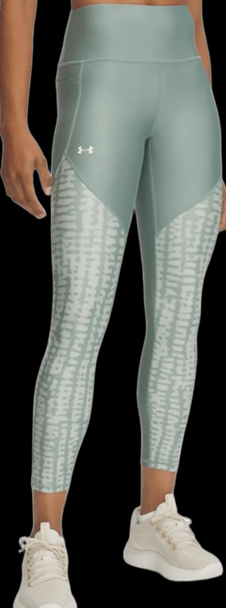 LEGGINGS DA DONNA UNDER ARMOUR TECH PRINT PANEL ANKLE LEG 1386407 0348