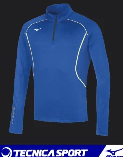 MAGLIA DA UOMO MANICA LUNGA TEAM PREMIUM JPN WARMER TOP AZZURRA