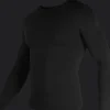 MAGLIA TERMICA MANICA LUNGA UNISEX TRS BASIC UB903 NERO