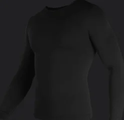 MAGLIA TERMICA MANICA LUNGA UNISEX TRS BASIC UB903 NERO