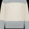 MAGLIONE DA DONNA SUN68 TURTLE NECK BLOCK COLOR GRIGIO MEDIO K44237 34