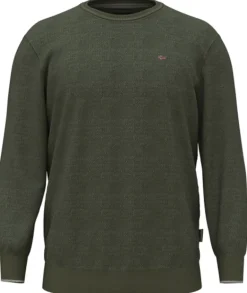 MAGLIONE DA UOMO NAPAPIJRI DAMAVAND C 4 GREEN DEPTHS NP0A4GJU GE4