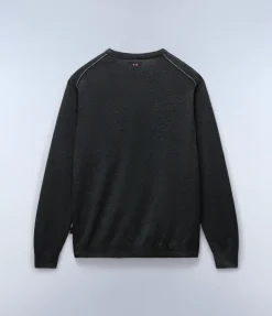 MAGLIONE DA UOMO NAPAPIJRI DAMAVAND C 4 DARGREY MEL NP0A4GJU 197