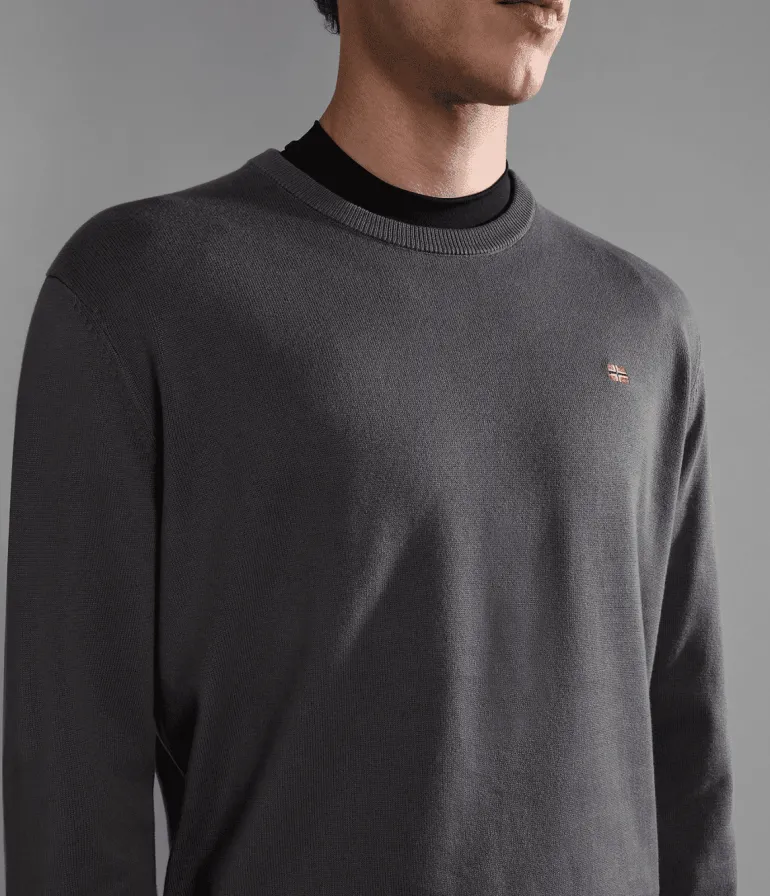 MAGLIONE DA UOMO NAPAPIJRI DROZ 4 DARK GREY SOLID NP0A4GJP H98