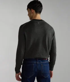 MAGLIONE DA UOMO NAPAPIJRI DAMAVAND C 4 DARGREY MEL NP0A4GJU 197