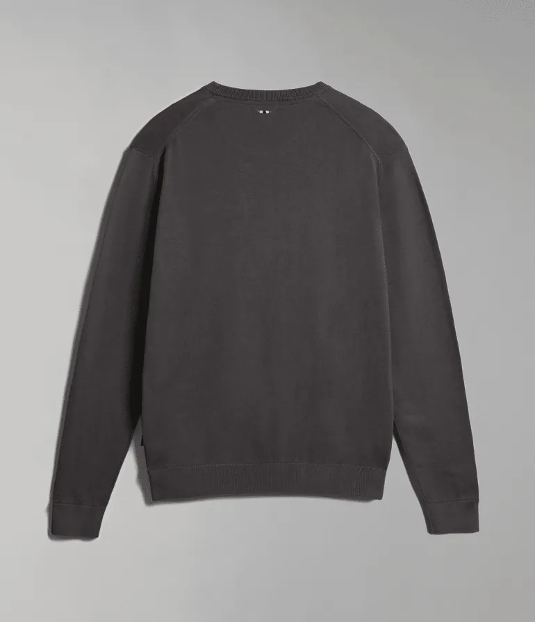MAGLIONE DA UOMO NAPAPIJRI DROZ 4 DARK GREY SOLID NP0A4GJP H98