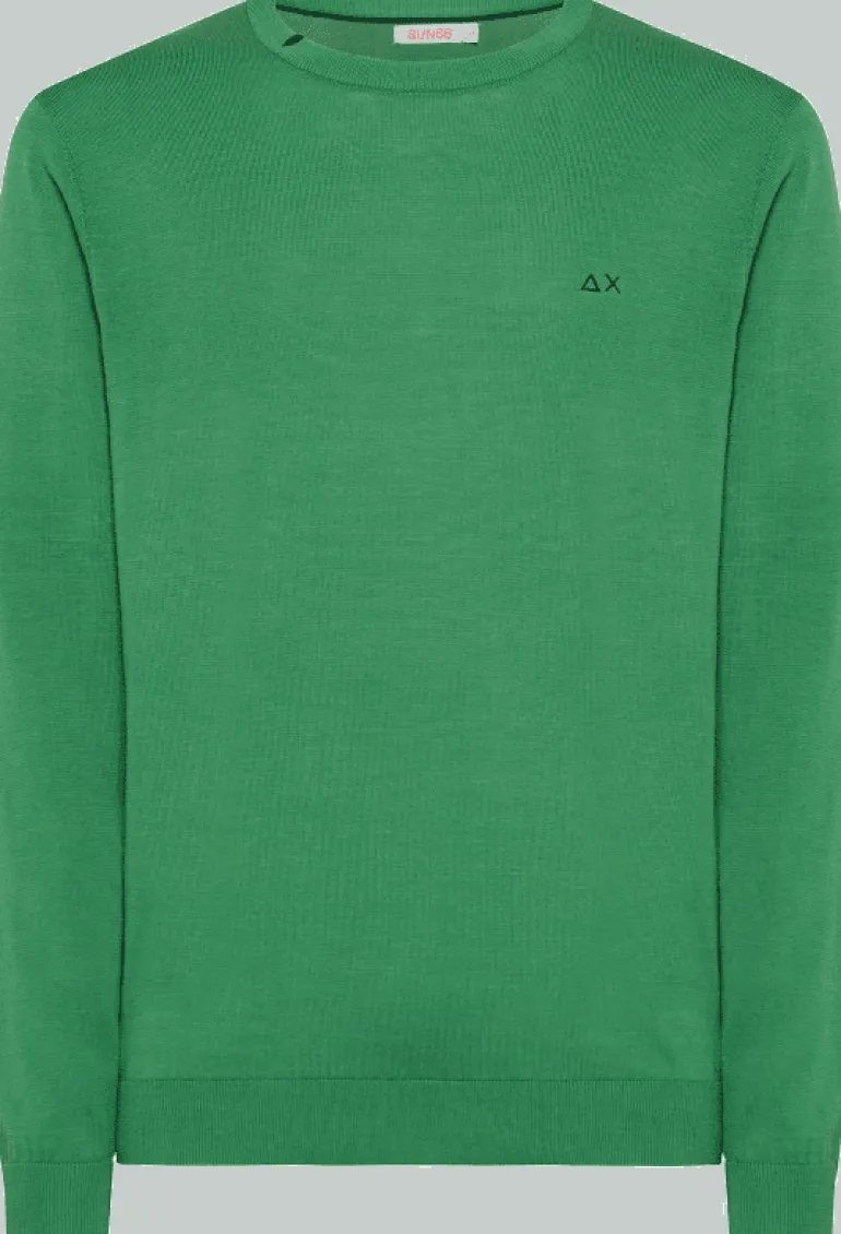 MAGLIONE DA UOMO SUN68 ROUND NECK SOLID K34101 88