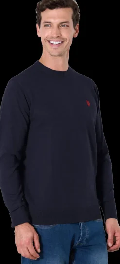 MAGLIONE DA UOMO US POLO GIROCOLLO US40173006 179