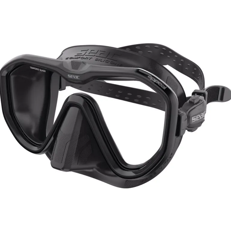 MASCHERA SEAC APPEAL S/BL NERO 75-73N/SBL