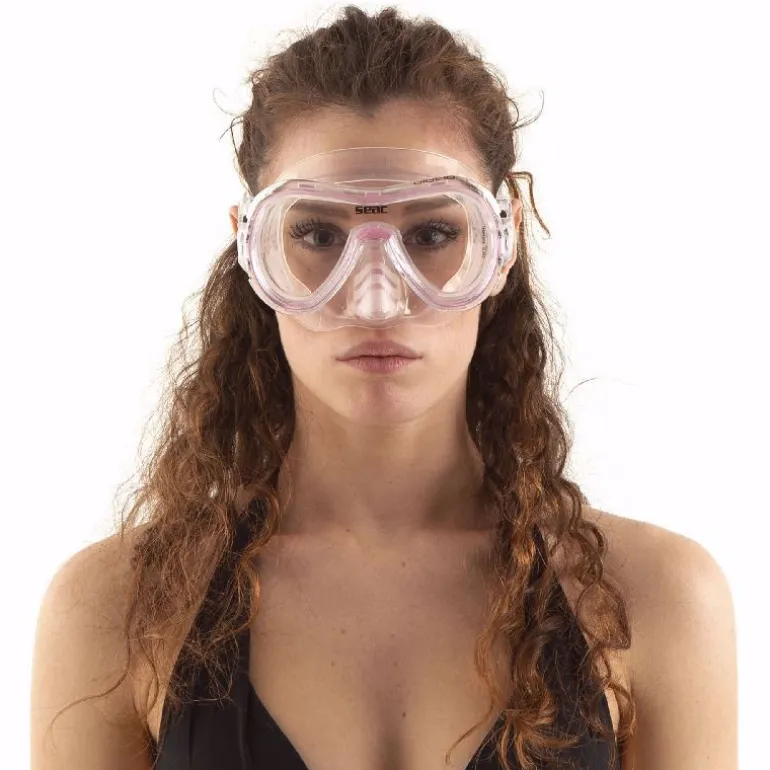 MASCHERA SEAC SUB GIGLIO MD S/KL ROSA