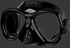 MASCHERA SUB UNISEX SEAC ELBA MD NERO