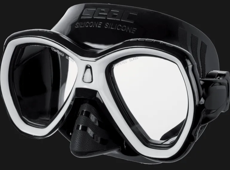 MASCHERA SUB UNISEX SEAC ELBA MD NERO