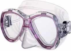 MASCHERA SUBACQUEA UNISEX ELBA MD S/KL ROSA
