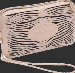 MINI BAG HAVAIANAS PRINT BEIGE BLACK 1495