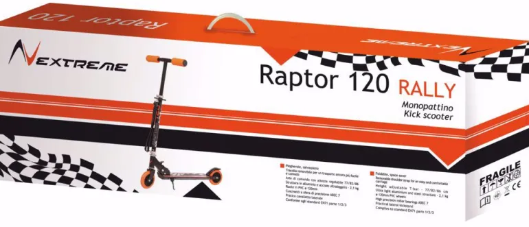 MONOPATTINO RAPTOR 120 RALLY