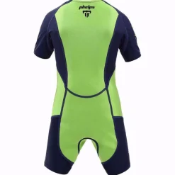 MUTA CORTA JUNIOR AQUASPHERE STINGRAY HP2 BRIGHT GREEN NAVY BLUE 3104 SJ435