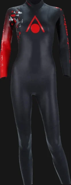 MUTA DA DONNA AQUASPHERE RACER V3 0131 NERA-ROSSA