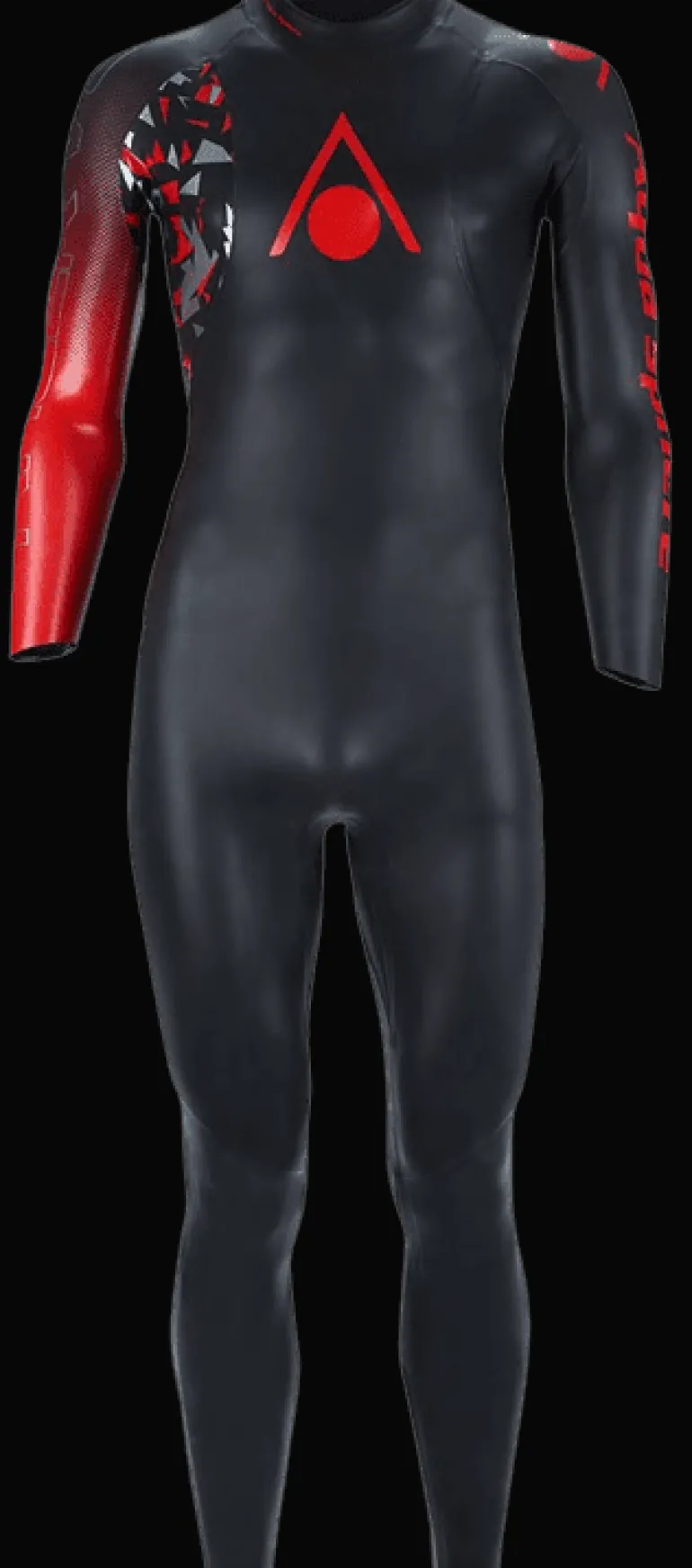 MUTA DA UOMO AQUASPHERE RACER V3 0131 NERA-ROSSA